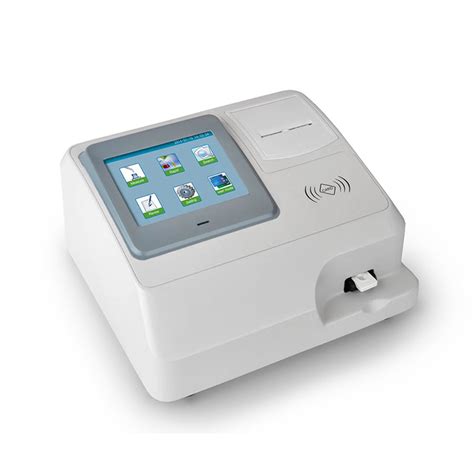 Portable High Sensitivity Dry Fluorescence Immunoassay Analyzer