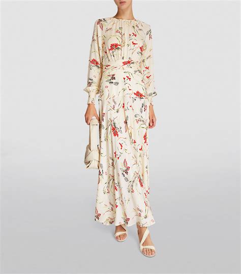 Womens Me Em Multi Silk Floral Maxi Dress Harrods In