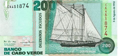 Cape Verde 200 Escudos 1992 Pick 63 B209 Kaufen Auf Ricardo