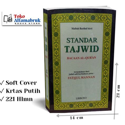 Jual Buku Standar Tajwid Terjemah Kitab Fathul Manan MMQ Lirboyo