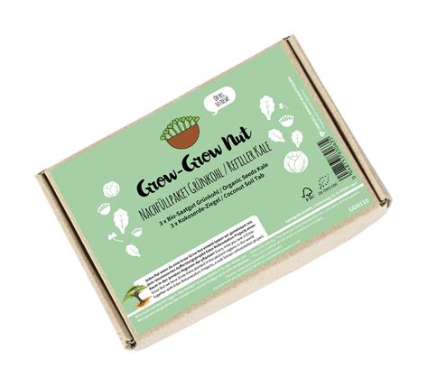 Nachfüllpaket Grünkohl BIO Keimsprossen von Grow Grow Nut Samenhaus