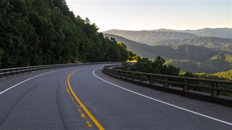 Foothills Parkway in the Great Smoky Mountains