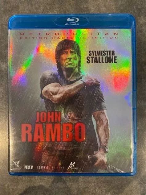 JOHN RAMBO FILM Avec SYLVESTER STALLONE En BLU RAY Zone B 29 96