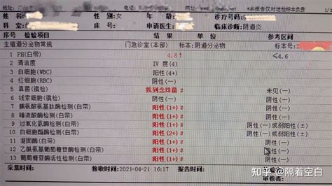 教您看懂~白带常规的检验报告 知乎
