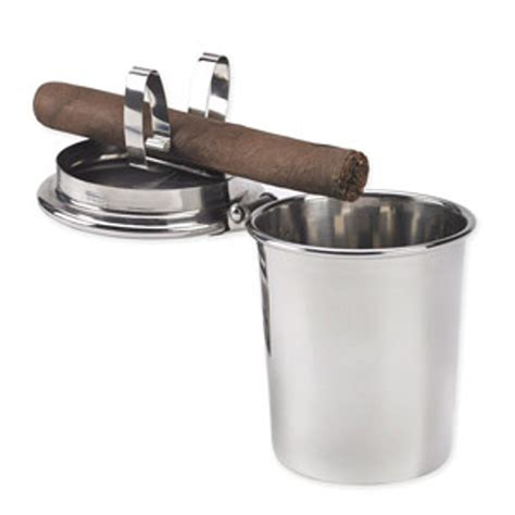 Stinky Cigar Car Ashtray Stainless Steel