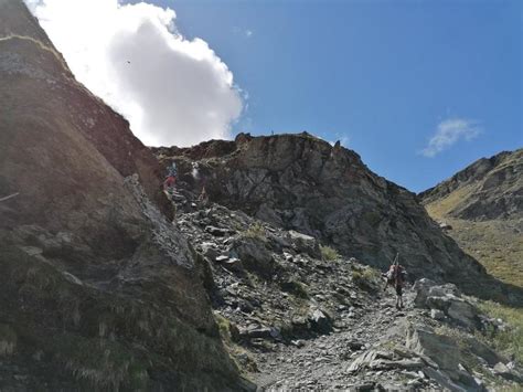 Zinal Cabane De Tracuit N Val Danniviers Tourismus Wallis Schweiz