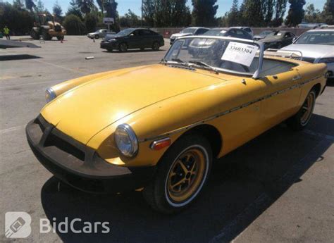 1975 MG MGB GHN5UF381139G Bid History BidCars