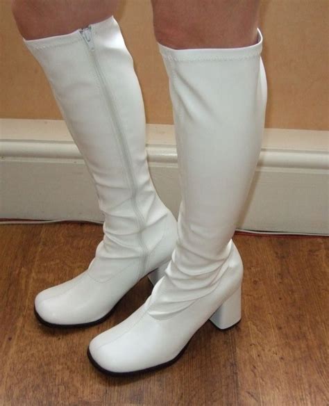 Retro Pictures Of The 60 S And 70 S White Go Go Boots I Got Some