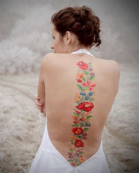 40 Spine Tattoo Ideas For Women Art And Design