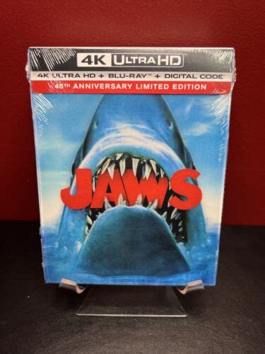 Jaws 45th Anniversary Lenticular Limited Edition 4K UHD BD Digital