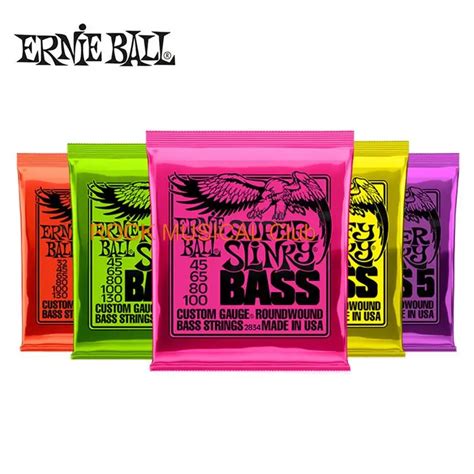 Ernie Ball Bass String 2836 Regular Slinky 5 Wound Guitar String Nickel Plated Rust Proof