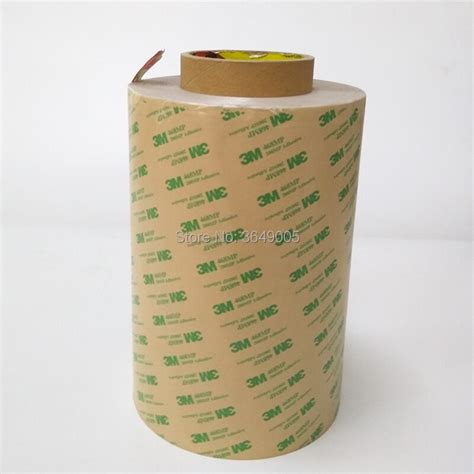 3m 467mp 200mp Adhesive Transfer Tape Clear 005mm Double Sided