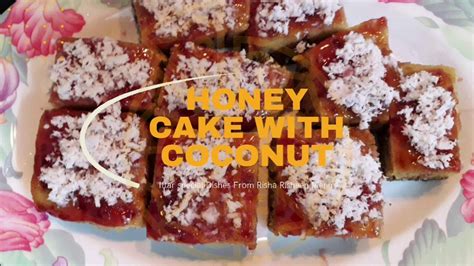 Honey Cake Bakery Style Recipe In Tamil Jam Cake Coconut Honey Jam Cake In Tamil Homemade