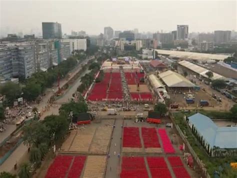 Cm Eknath Shinde Bkc Ground Dasara Melava 2022 Dasra Melava Shiv Sena