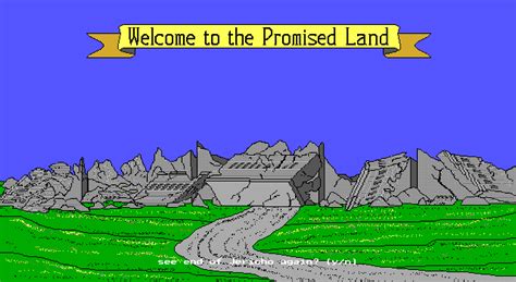 Screenshot Of Journey To The Promised Land Dos Mobygames