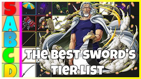 New Update The Best Swords Tier List In One Fruit Simulator Youtube