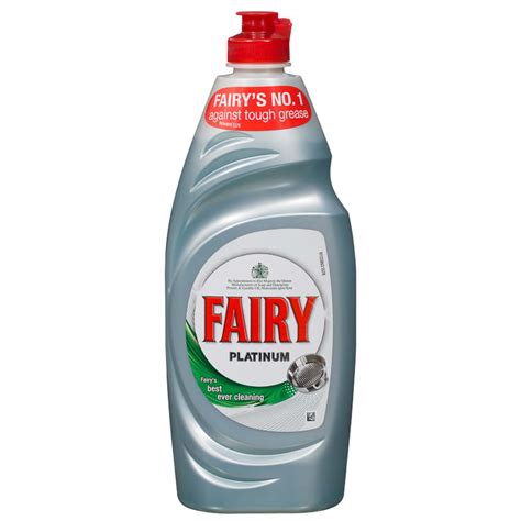 B M Fairy Platinum Dishwashing Liquid Washing Up Fairy Liquid