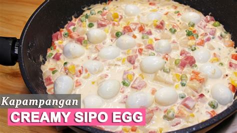 The Best Sipo Egg Creamy Sipo Egg Hungry Mom Cooking Youtube