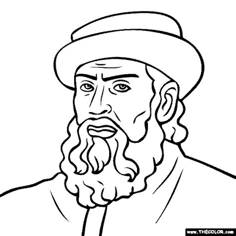 Famous Historical Figure Coloring Pages Coloring Pages Famous