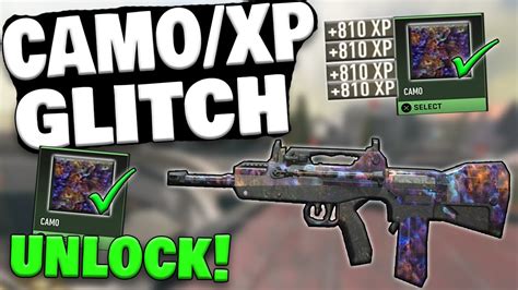 INSANE CAMO XP GLITCH IN WARZONE AND MW2 WARZONE SEASON 5 CAMO UNLOCK