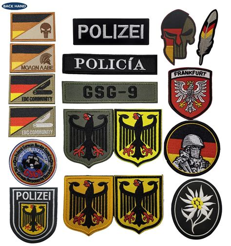 Germany Flag Embroidery Patch Eagle Military Patches Tactical Deutschland German Emblem