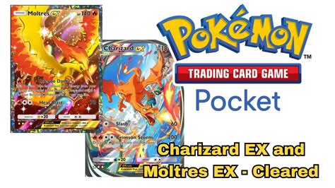 Pokemon TCG Pocket Charizard EX Moltres EX Quest YouTube