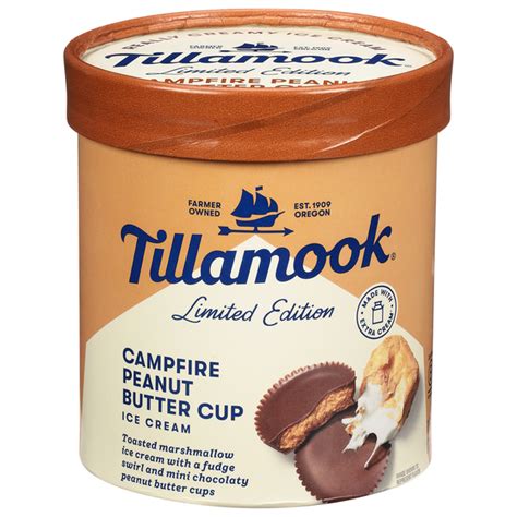 Save on Tillamook Ice Cream Campfire Peanut Butter Cup Limited Edition ...