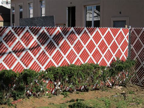 Chain Link With Aluminum Slats Olympic Fence