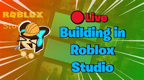 🔴live 🔨building In Roblox Studio🔷 Add Boombox Gamepass And More