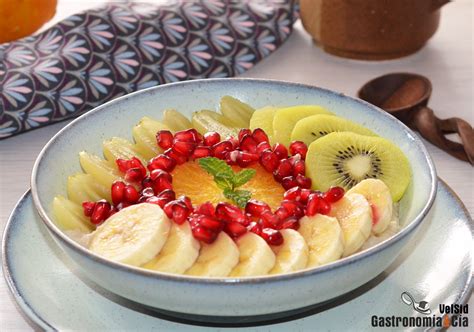 Arriba Imagen Recetas De Desayunos Con Avena Y Frutas Abzlocal Mx