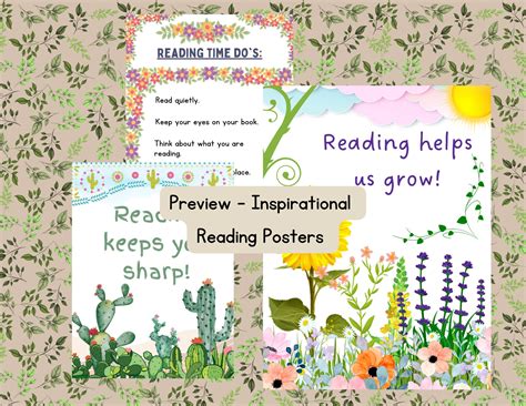 Reading Strategies Bulletin Board Reading Posters Activities Nature