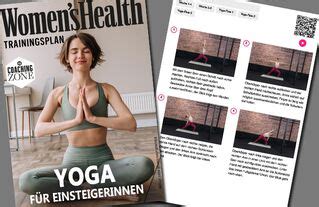 Fitness Trend Wand Yoga Gabi Fastner zeigt ihre Übungen WOMEN S HEALTH