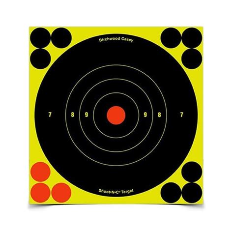 Birchwood Casey Shoot N C Bullseye Targets Pack The Sporting