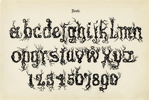 20 Rustic Alphabet Fonts Images Vintage Rustic Fonts Free Rustic