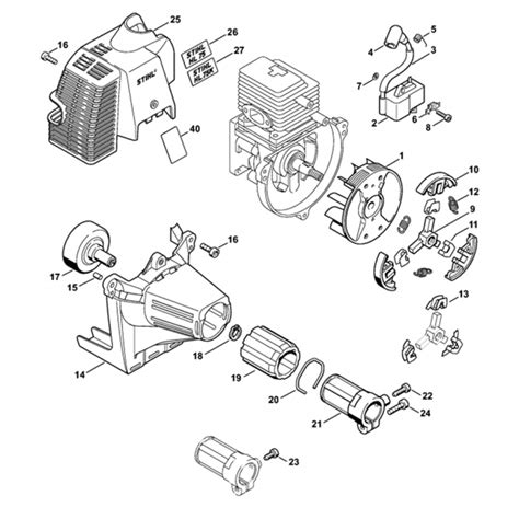 Ignition System Clutch Assembly For Stihl HL75 Long Reach