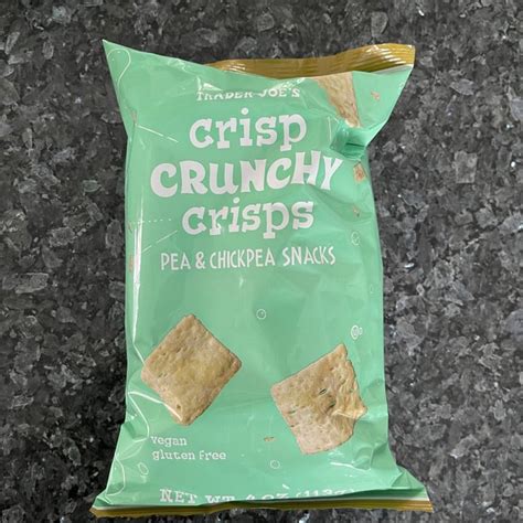 Trader Joes Crisp Crunchy Crisps Pea And Chickpea Snacks Review Abillion