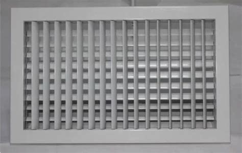 Aluminum Double Louver Adjustable Grill For Ac Duct At Rs 655 Sq Ft In