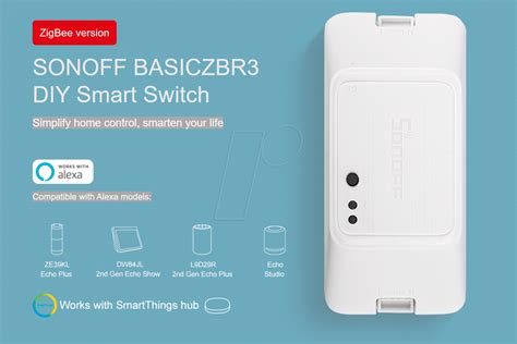 SONOFF BASICZBR3: 1 Kanal Schaltaktor ZigBee bei reichelt elektronik