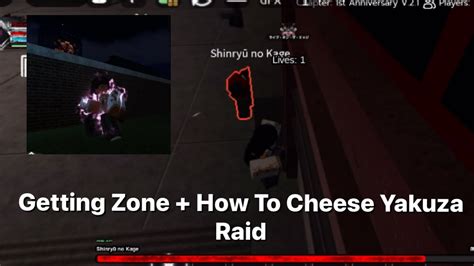 Getting Zone How To Cheese Glitch Yakuza Raid Asura YouTube