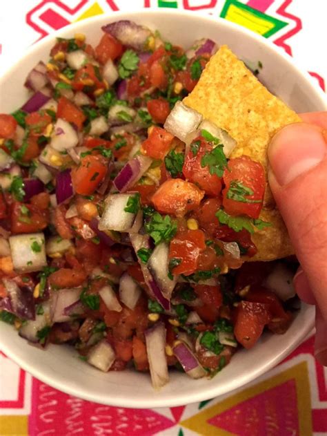 Pico De Gallo Mexican Fresh Salsa Recipe Melanie Cooks