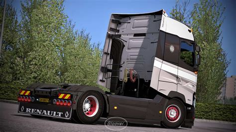 LIGHT IMPROVEMENTS LOWERED CHASSIS RENAULT T V1 4 MOD ETS2 Mod