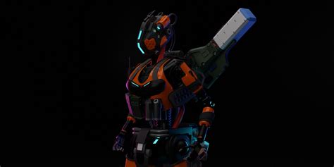 Robot 3D Model - Blender Market