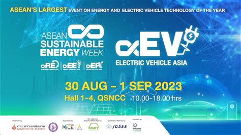 Asean Sustainable Energy Week Electric Vehicle Asia Official