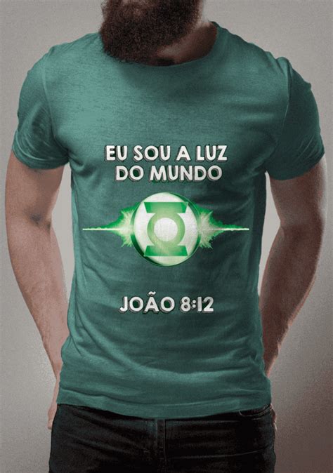 T Shirt Estonada Luz Do Mundo R Em Loja Premium