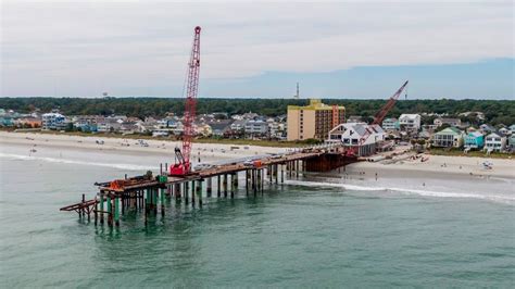 Surfside Beach Pier On Track For Spring Opening Myrtle Beach Sun News