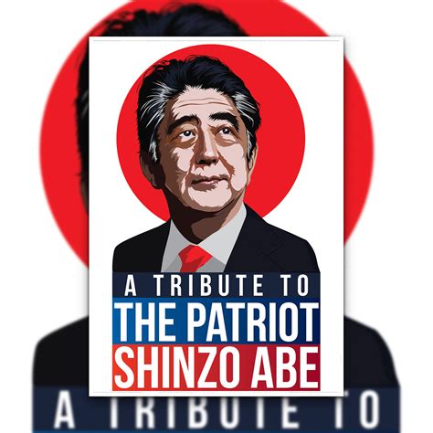 A Tribute To Shinzo Abe Vector Illustration Design 2022 Behance