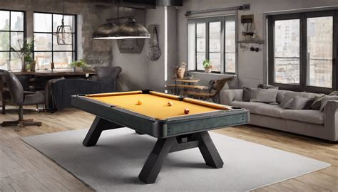 Billard Convertible Industriel Le Choix Id Al Pour Votre Espace De Vie