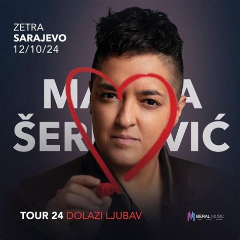 Marija Šerifović najavila koncert u Sarajevu Znate koliko vas volim