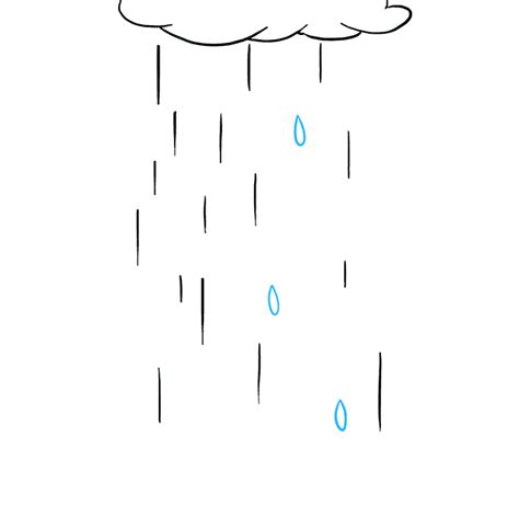 How To Draw Rain Really Easy Drawing Tutorial