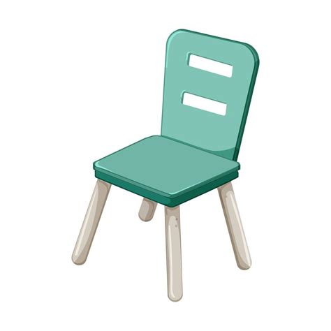 furniture kid chair cartoon vector illustration 17589620 Vector Art at Vecteezy